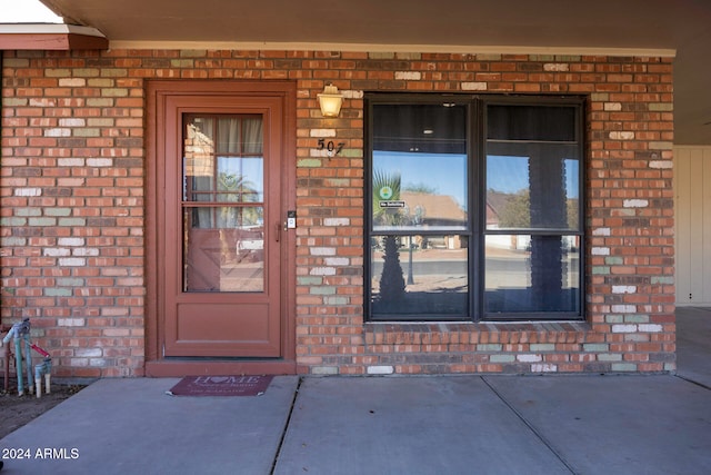 view of property entrance