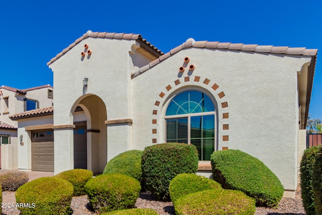 view of mediterranean / spanish house