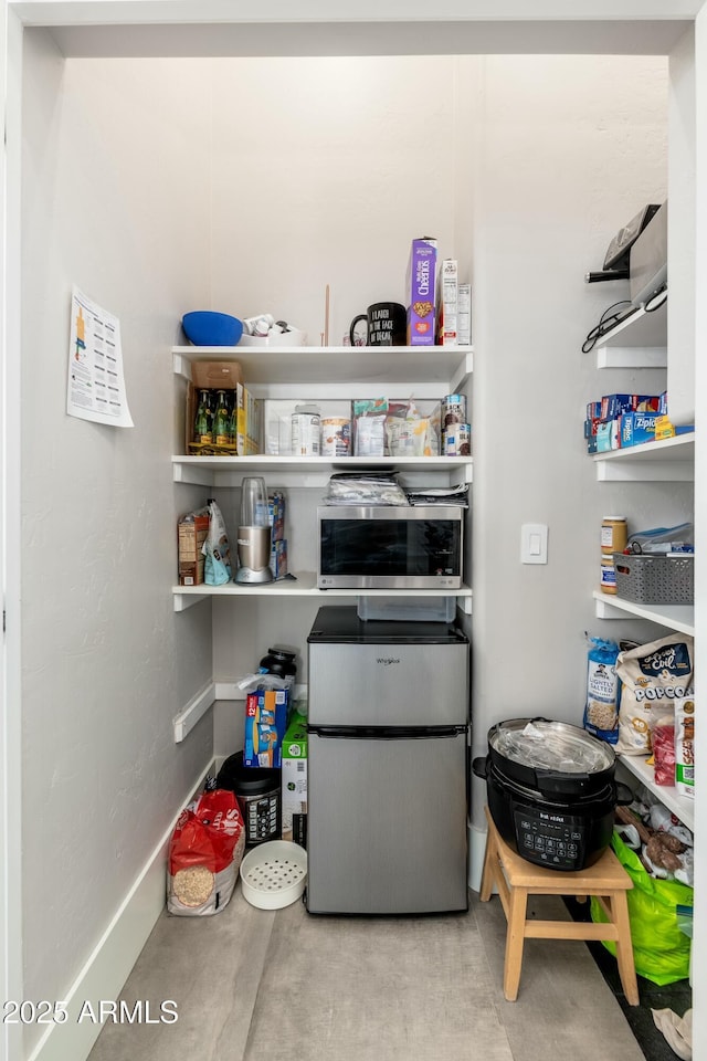 view of pantry