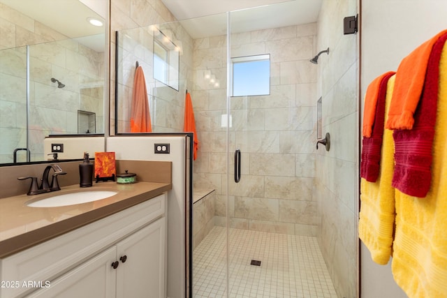 20684 W Meadowbrook Ave, Buckeye, AZ 85396 - full bathroom with vanity and a shower stall