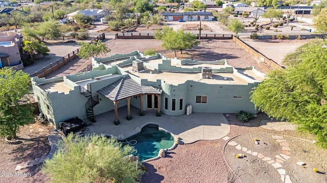 5347 E 10th Ave, Apache Junction, AZ 85119 - view from above of property featuring a pool