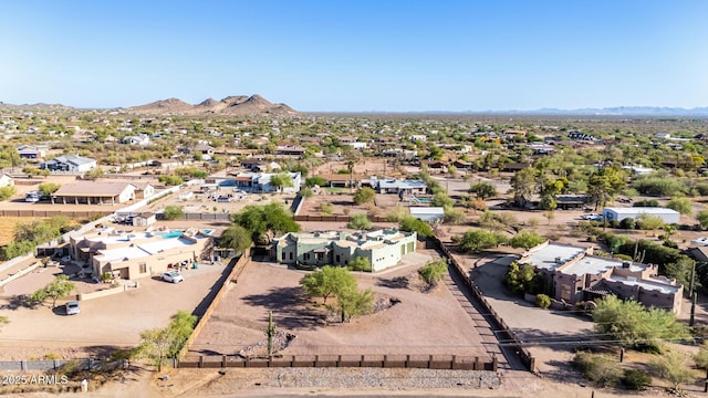5347 E 10th Ave, Apache Junction, AZ 85119 - aerial view of residential area featuring a mountain backdrop