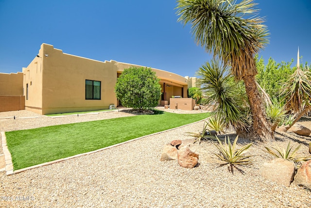 39419 N 7th Ave, Phoenix, AZ 85086 - back of property featuring stucco siding and a yard