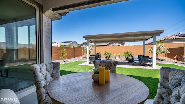 27636 W Runion Dr, Buckeye, AZ 85396 - view of patio with outdoor dining area