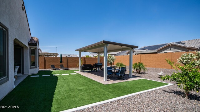27636 W Runion Dr, Buckeye, AZ 85396 - view of yard with a patio