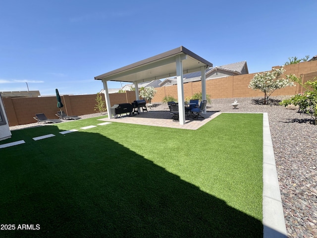 27636 W Runion Dr, Buckeye, AZ 85396 - view of yard with a patio