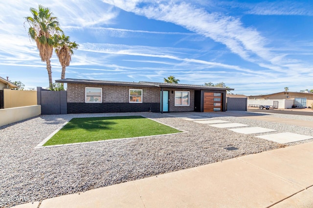 ranch-style house with a garage