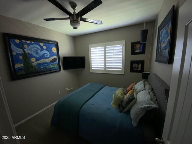8587 N 171st Dr, Waddell, AZ 85355 - bedroom with ceiling fan