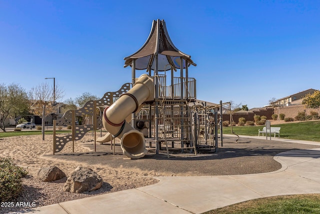 view of playground