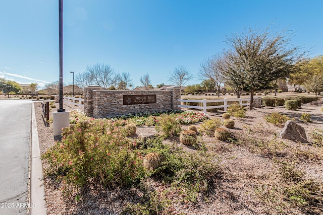 337 E Clairidge Dr, San Tan Valley, AZ 85143 - community / neighborhood sign with fence