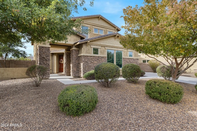 view of craftsman house