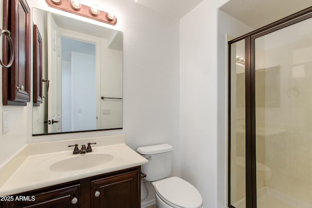 3030 N Saranac, Mesa, AZ 85207 - bathroom with a shower stall and vanity