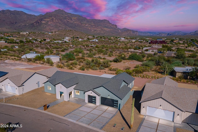 3909 S Veronica Ln, Gold Canyon, AZ 85118 - drone / aerial view featuring a residential view and a mountain view