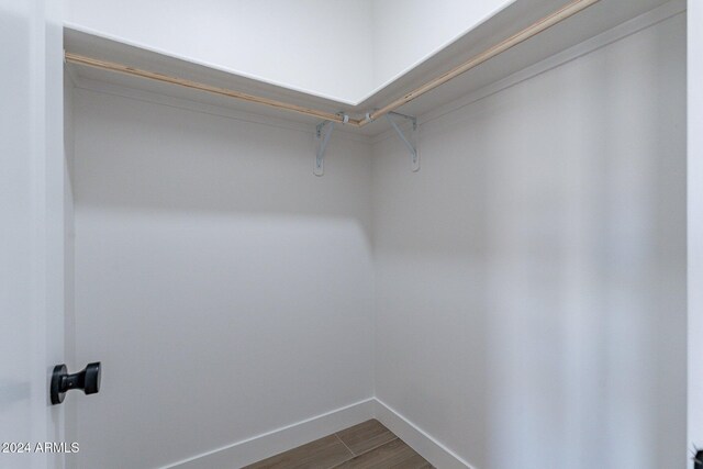 3909 S Veronica Ln, Gold Canyon, AZ 85118 - walk in closet with dark wood-style floors