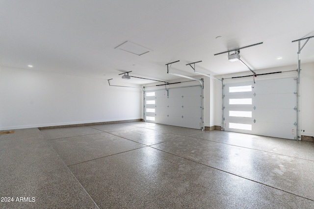 3909 S Veronica Ln, Gold Canyon, AZ 85118 - garage featuring a garage door opener and baseboards