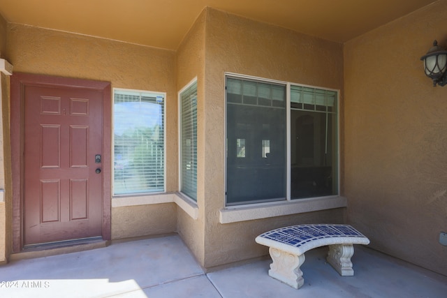 view of entrance to property