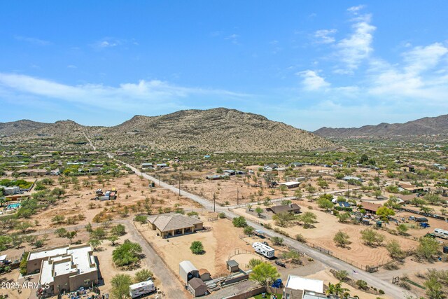 1008 E Mano Dr, New River, AZ 85087 - aerial view of a mountain backdrop