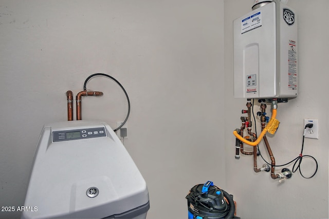 utilities with tankless water heater