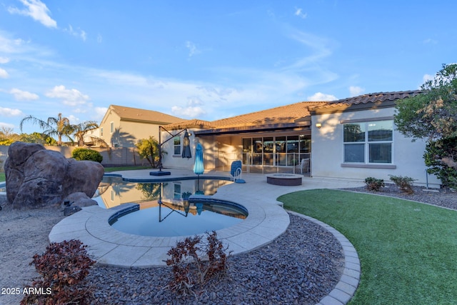 exterior space featuring a patio area