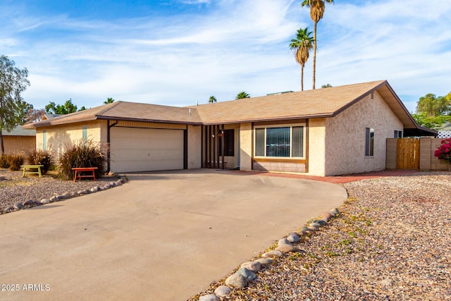 1409 S Revere, Mesa, AZ 85210 - single story home with an attached garage, driveway, and stucco siding