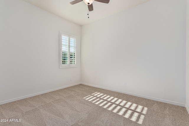 11122 E Tripoli Ave, Mesa, AZ 85212 - unfurnished room with carpet floors and a ceiling fan