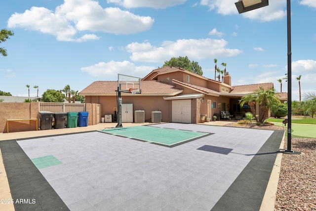 4735 E Harmony Cir, Mesa, AZ 85206 - view of basketball court featuring basketball court