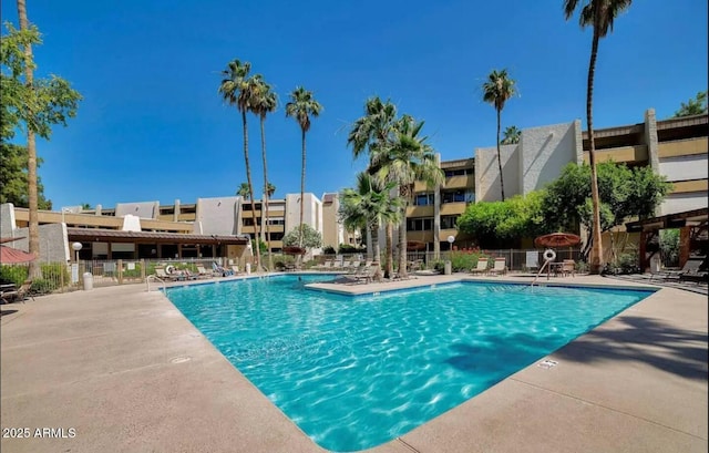7625 E Camelback Rd Unit 310B, Scottsdale, AZ 85251 - community pool featuring a patio