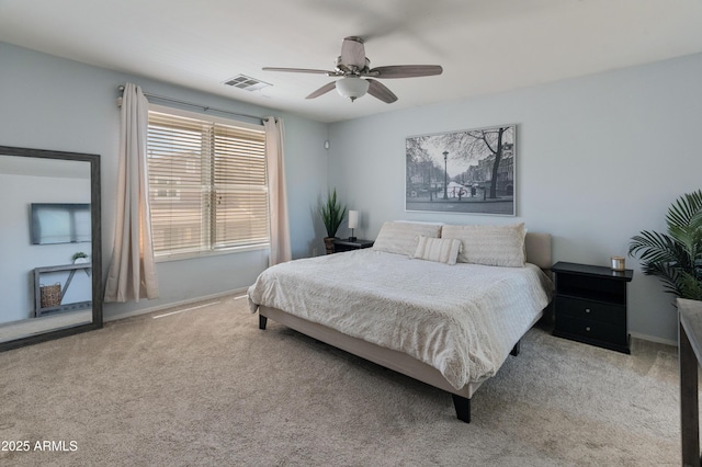 2331 E Sunland Ave, Phoenix, AZ 85040 - carpeted bedroom featuring baseboards and a ceiling fan