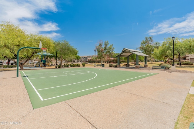 2331 E Sunland Ave, Phoenix, AZ 85040 - view of basketball court featuring a gazebo and community basketball court