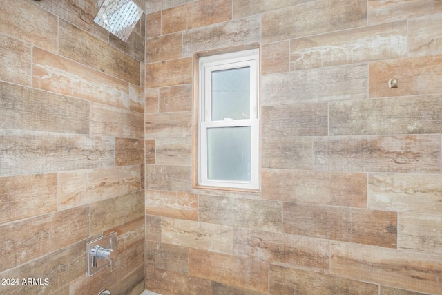 details with shower / bathing tub combination