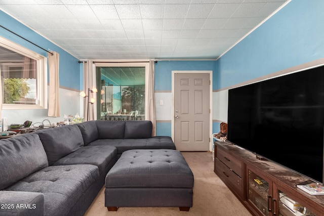 2801 W Glenrosa Ave, Phoenix, AZ 85017 - living room with light colored carpet