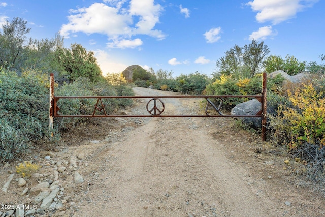 view of gate