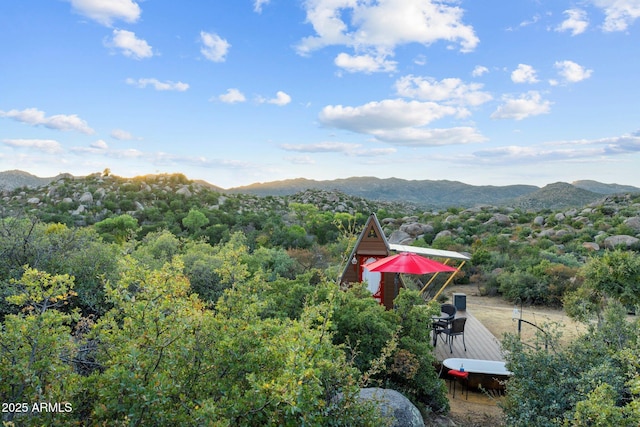 property view of mountains