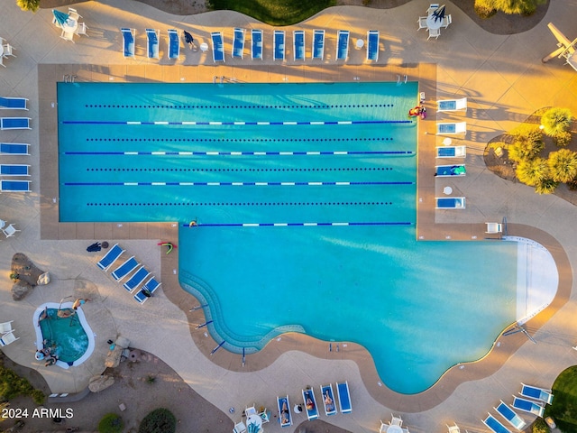 view of swimming pool