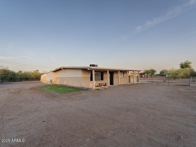 1705 S Cedar Dr, Apache Junction, AZ 85120 - view of front facade with stucco siding