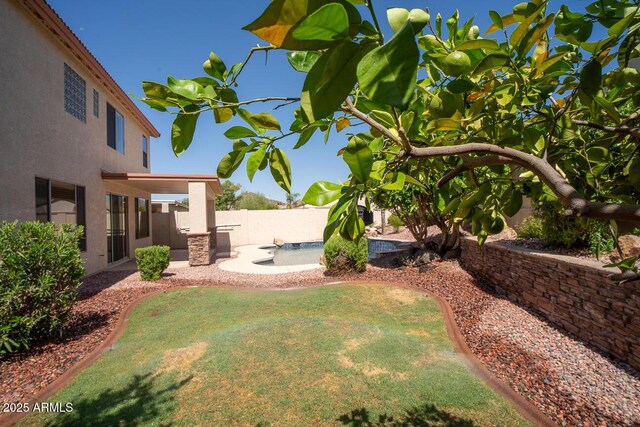 6014 W Oberlin Way, Phoenix, AZ 85083 - fenced backyard with a patio