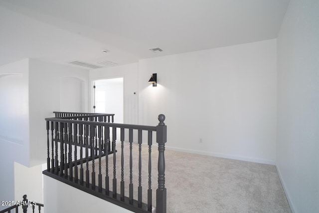 6014 W Oberlin Way, Phoenix, AZ 85083 - hallway featuring an upstairs landing and carpet flooring