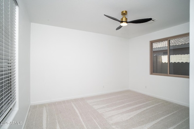 6014 W Oberlin Way, Phoenix, AZ 85083 - carpeted spare room with a ceiling fan and baseboards