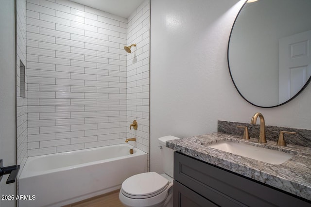 6014 W Oberlin Way, Phoenix, AZ 85083 - bathroom featuring vanity and shower / bathtub combination