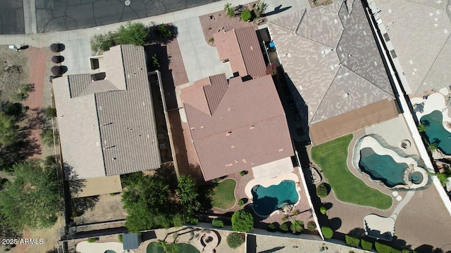 6014 W Oberlin Way, Phoenix, AZ 85083 - drone / aerial view of a pool area