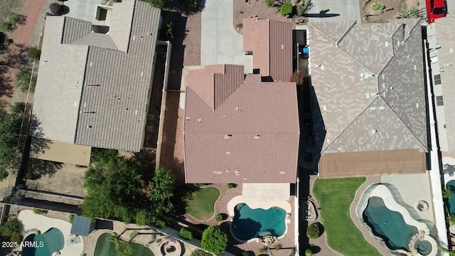 6014 W Oberlin Way, Phoenix, AZ 85083 - aerial view of property's location featuring a pool area