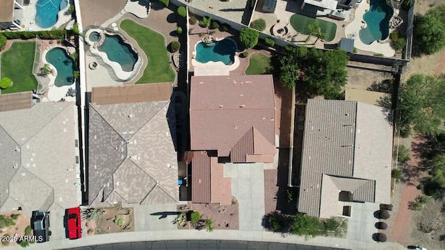 6014 W Oberlin Way, Phoenix, AZ 85083 - drone / aerial view of a pool