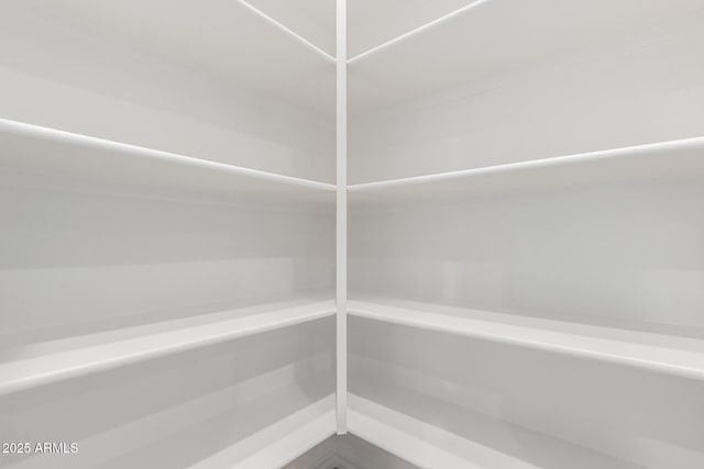 view of storage area