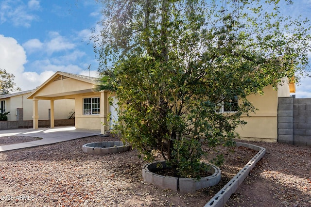 view of rear view of house