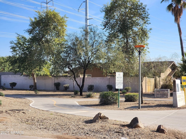 view of street with street lighting
