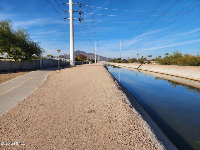 view of road