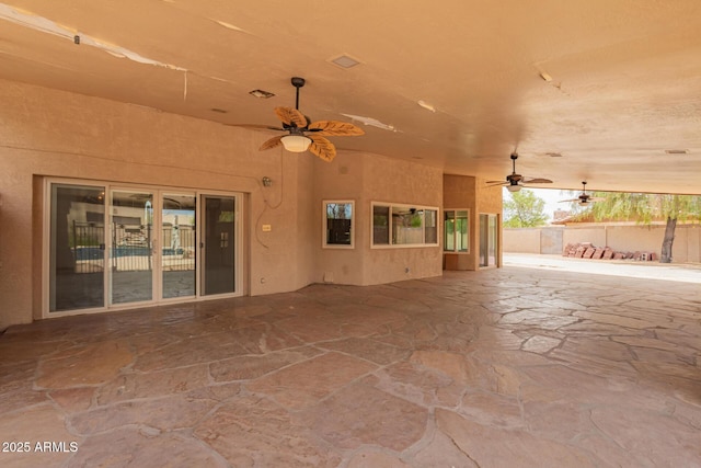4922 W Fallen Leaf Ln, Glendale, AZ 85310 - view of patio / terrace with a ceiling fan