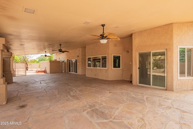 4922 W Fallen Leaf Ln, Glendale, AZ 85310 - view of patio / terrace with ceiling fan