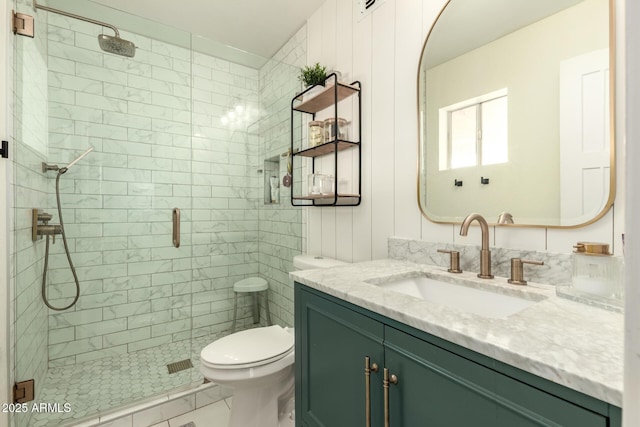 1676 W Sequoia Dr, Phoenix, AZ 85027 - bathroom featuring a stall shower and vanity