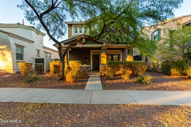 view of front of house